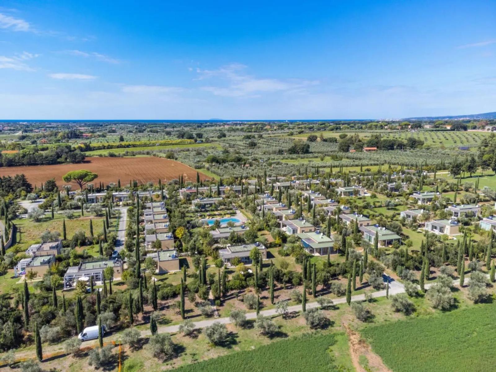 Toscana Biovillage - Private Cottage Cecina  Bagian luar foto